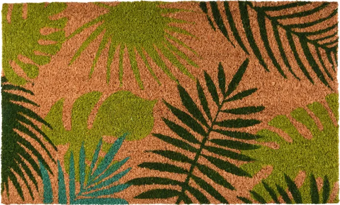 Felpudo Coco Hojas Tropicales — foto principal