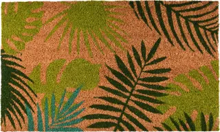 Felpudo Coco Hojas Tropicales