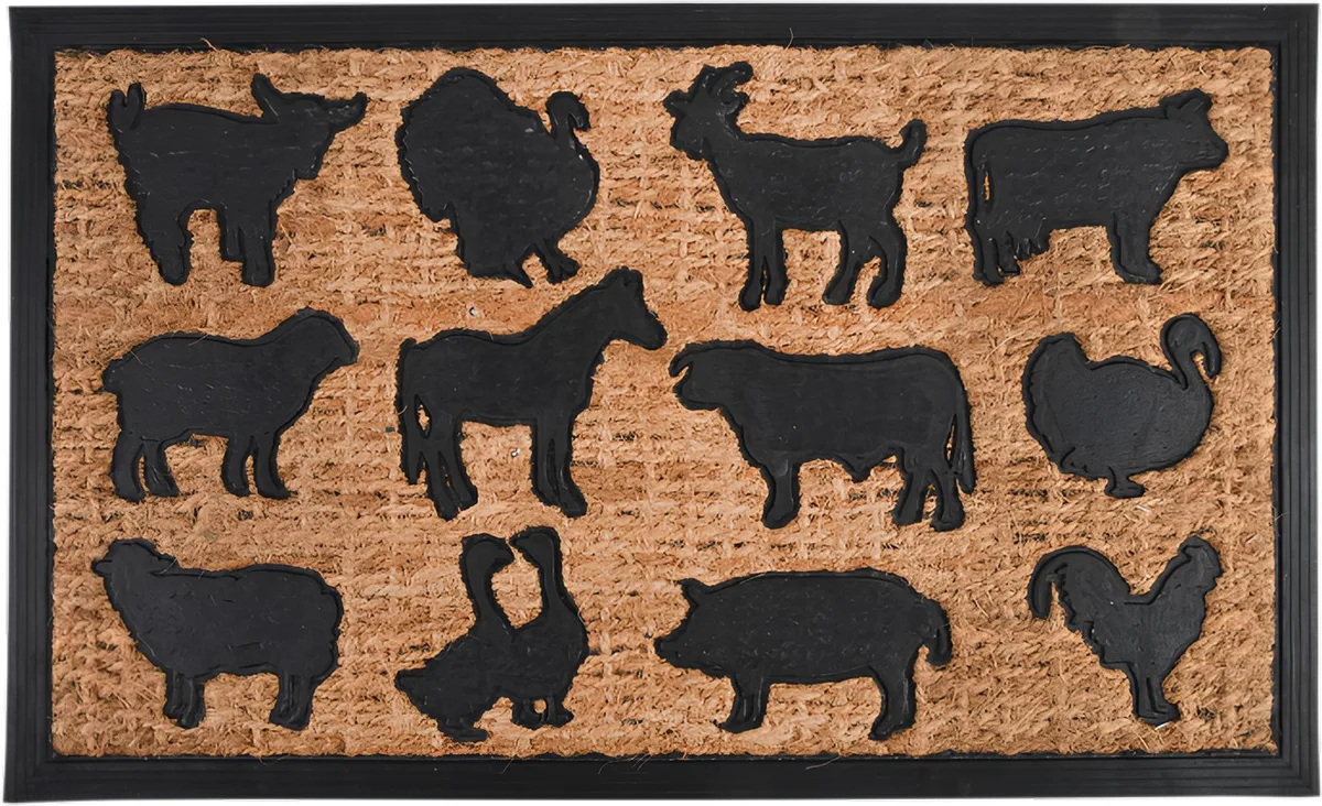 Felpudo Animales de Granja