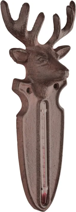 Termometro Ciervo Diseño Metal