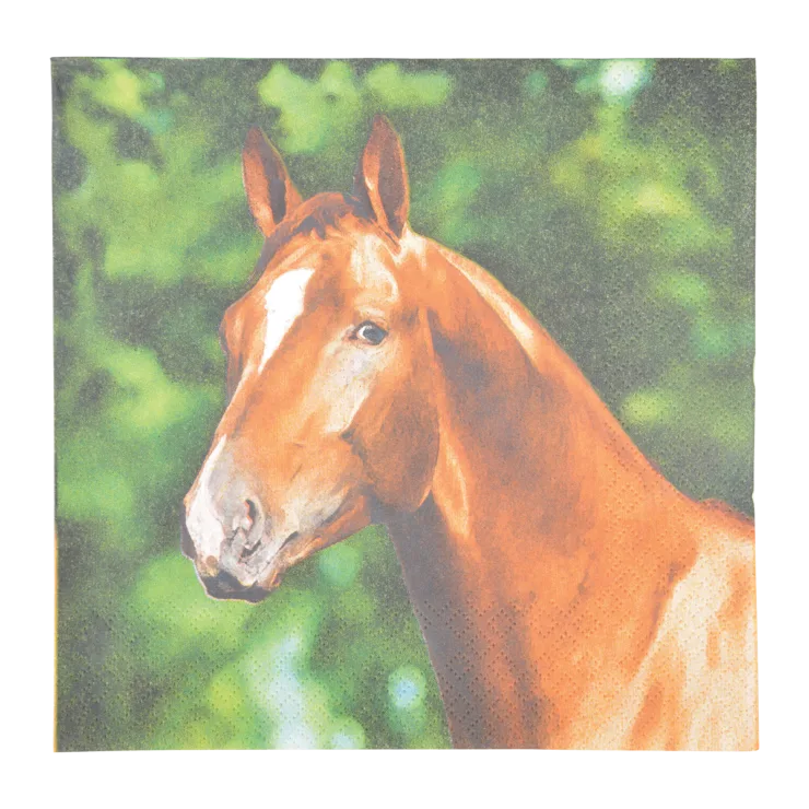 Servilletas de Papel Caballo 33x33cm