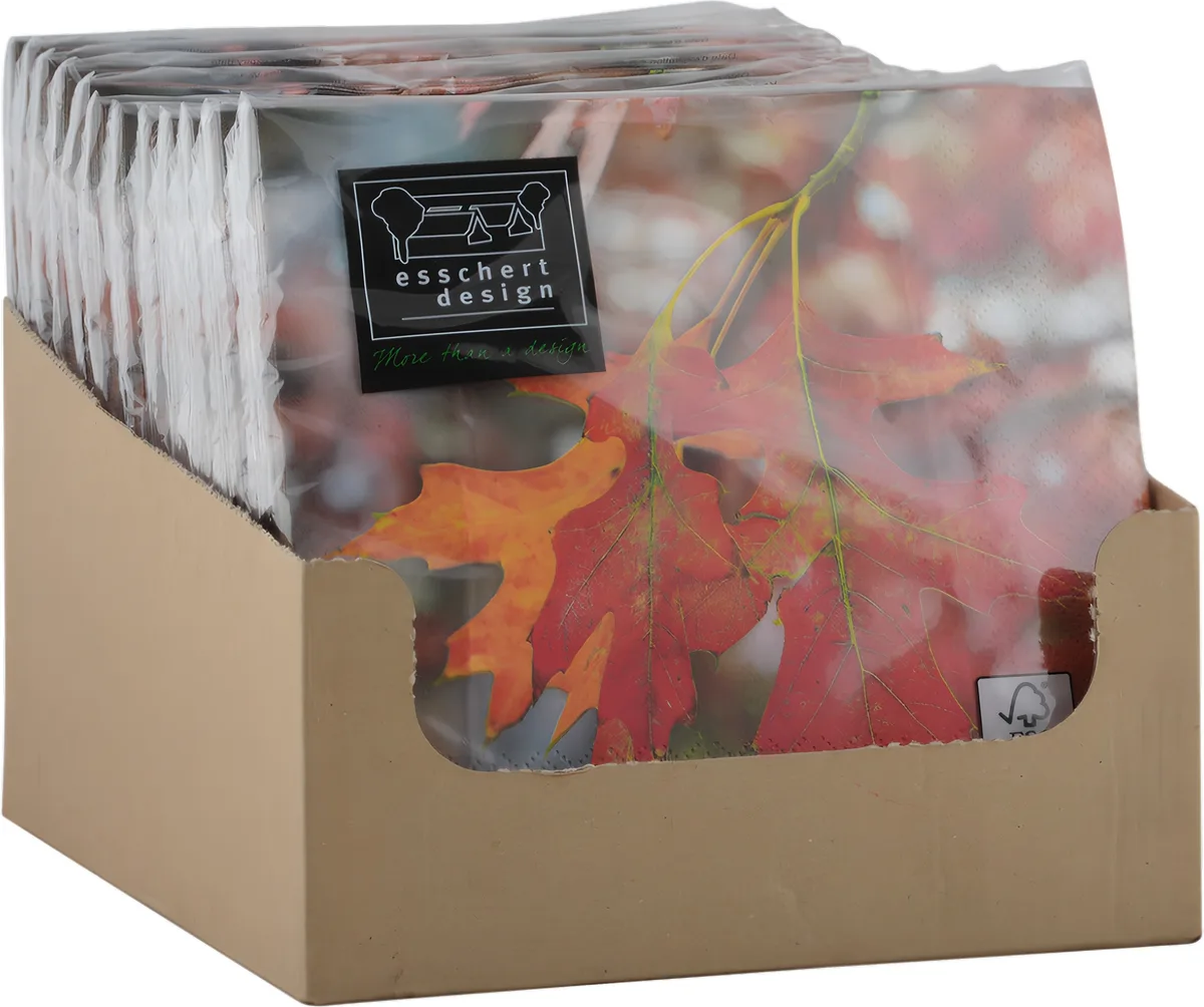 Servilletas de Papel Seta Venenosa / Hojas — foto principal