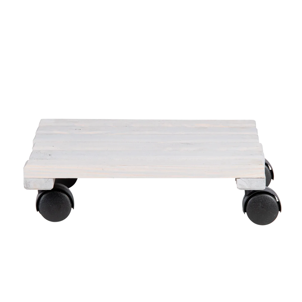 Carro Porta Macetas Madera Cuadrado L — foto 7