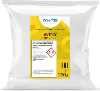 Metabisulfito De Potasio Vino Enartis Winy 250 gr