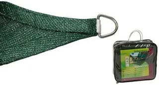 Kit SunNet Malla Sombreado Verde Cuadrada 3,6x3,6 m
