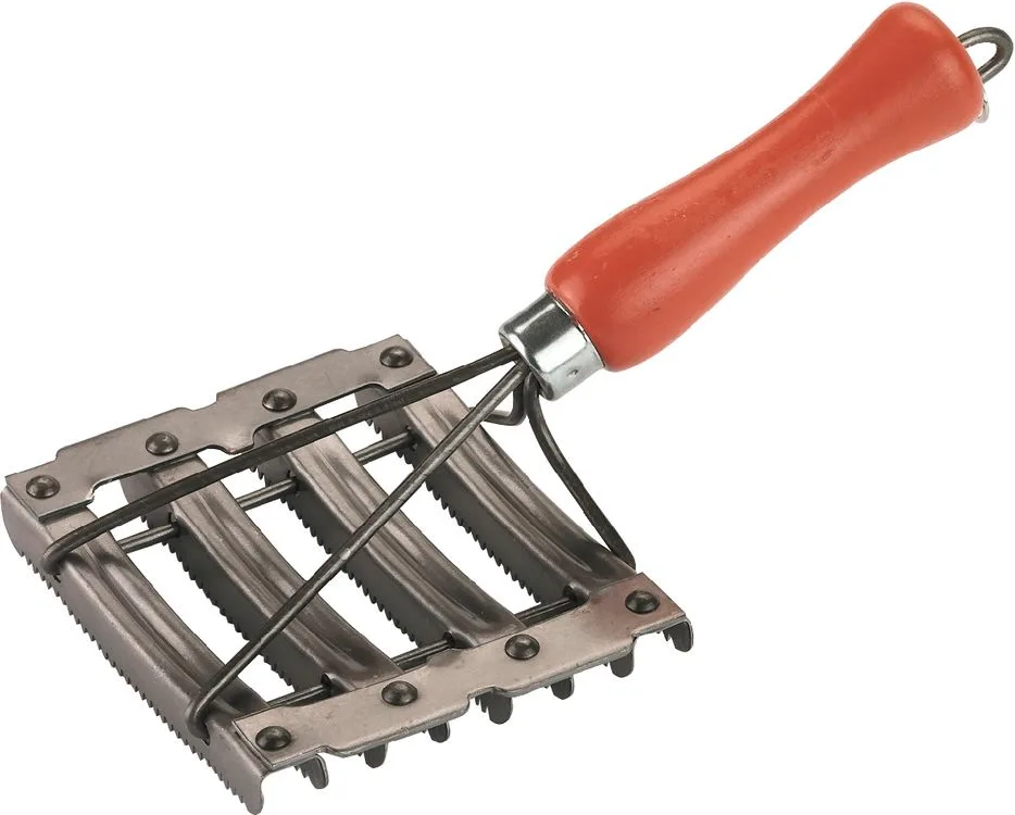 Almohaza Metalica 8 hileras dentadas — foto 2