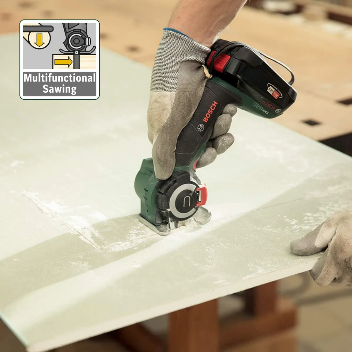Bosch Sierra bateria AdvancedCut 18v maletin — foto 4