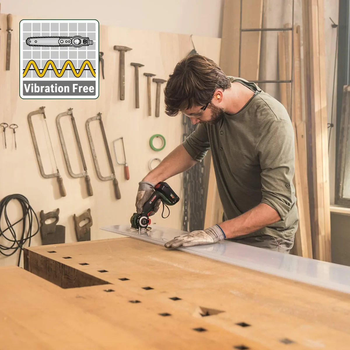 Bosch Sierra bateria AdvancedCut 18v maletin — foto 6