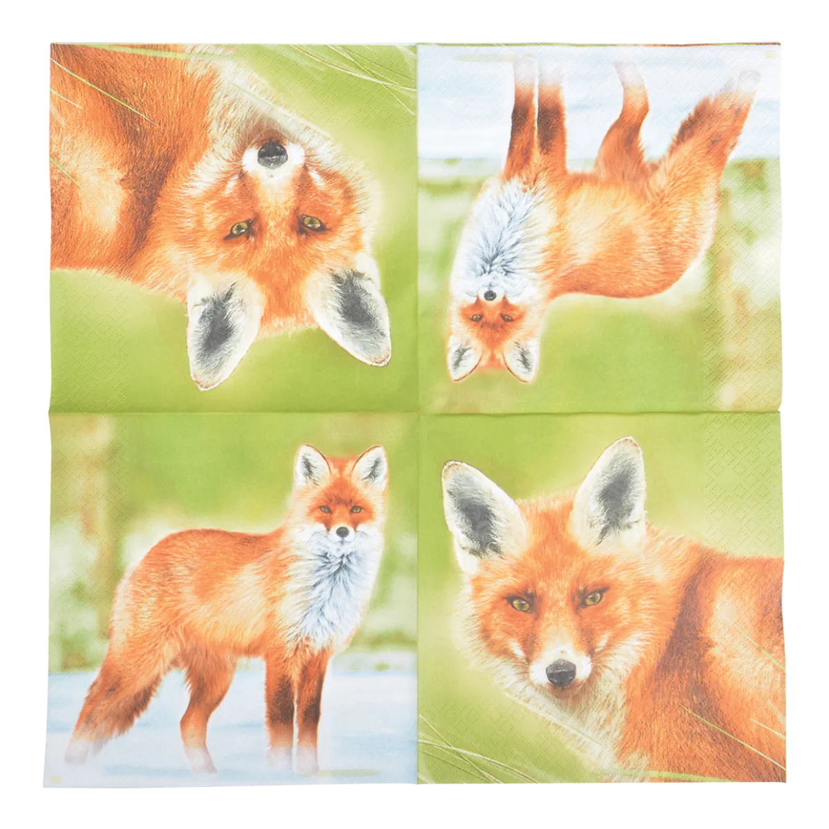 Servilletas de Papel Zorro 33x33cm — foto 3