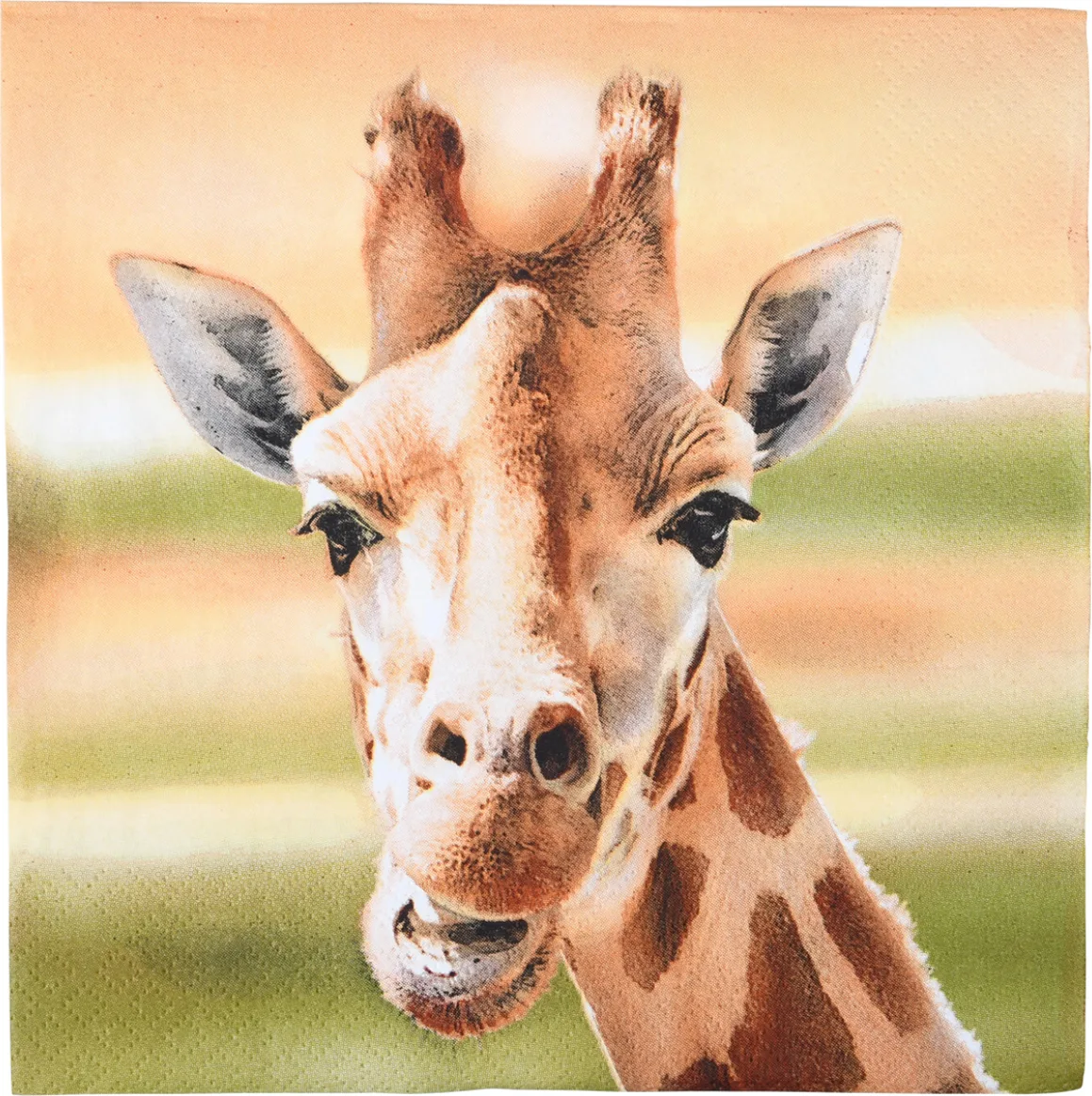 Servilletas de Papel Jirafa 33x33cm — foto 4