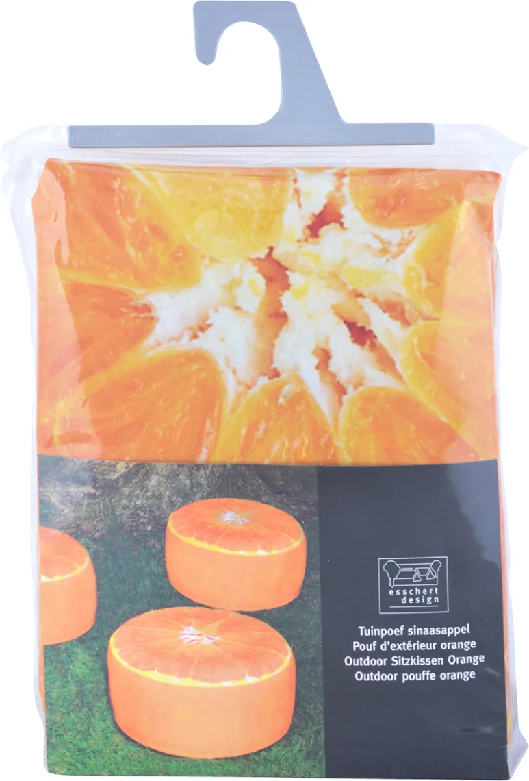 Puff Exterior Naranja — foto 3