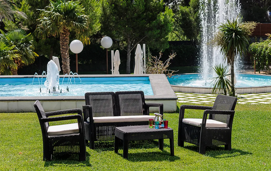 Conjunto Jardin Keter Tarifa Lounge Marron — foto 4