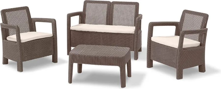Conjunto Jardin Keter Tarifa Lounge Marron