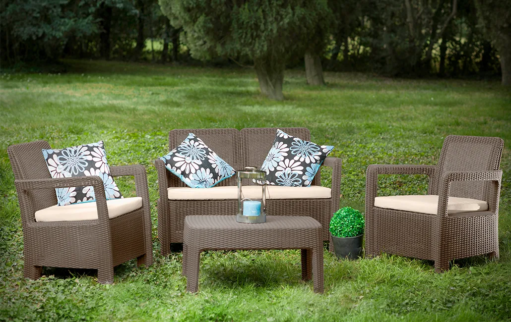 Conjunto Jardin Keter Tarifa Lounge Marron — foto 3
