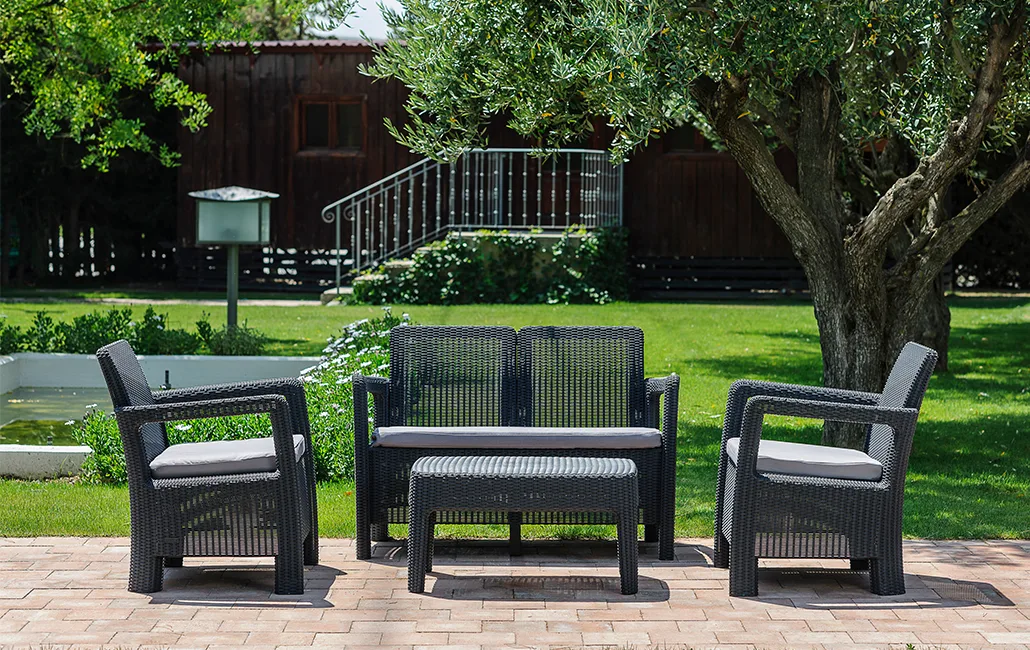 Conjunto jardin Keter Tarifa Lounge gris — foto 2