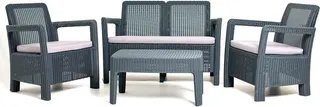 Conjunto jardin Keter Tarifa Lounge gris