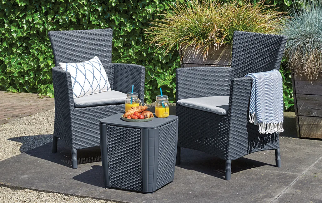 Conjunto Terraza Iowa Balcony Gris — foto 4