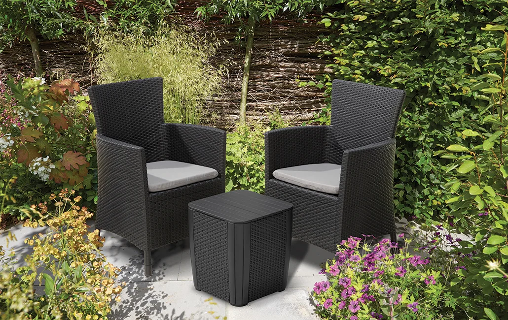 Conjunto terraza Iowa Balcony marron — foto 4