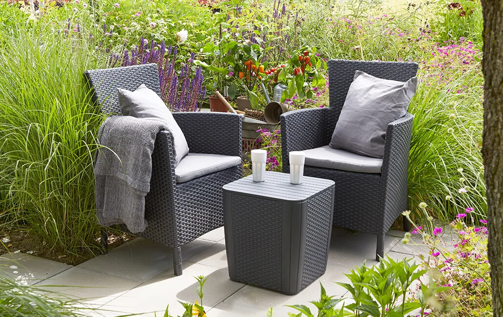 Conjunto terraza Iowa Balcony marron — foto 2
