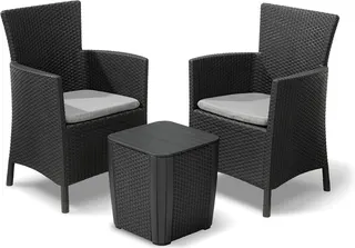Conjunto terraza Iowa Balcony marron