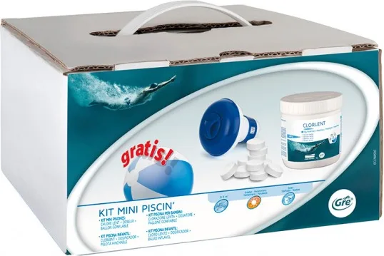 Kit Tratamiento Piscina de 0 a 5 m3