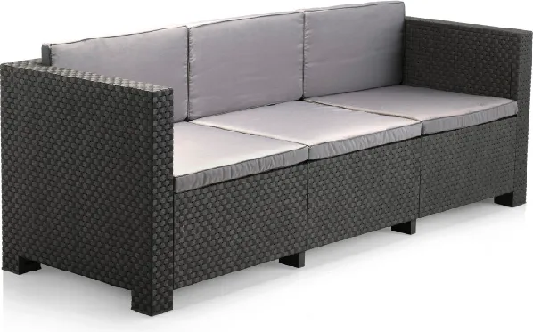 Conjunto jardin Manhattan sofa silla Puff — foto 3