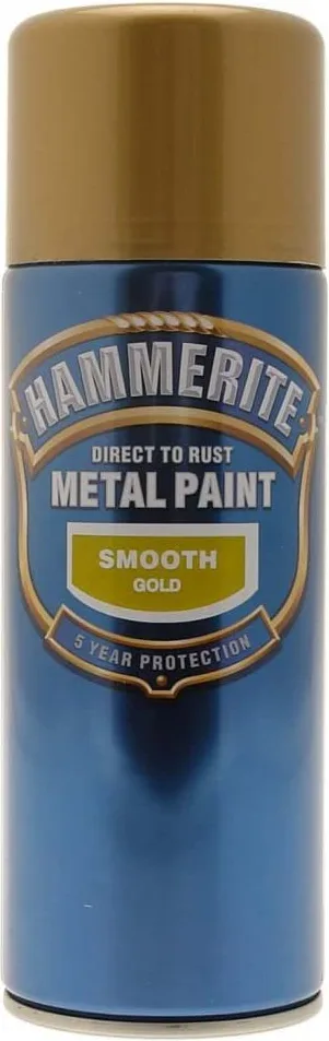 Esmalte Aerosol Hammerite Dorado 400 ml — foto 2