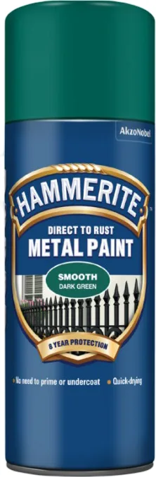 Esmalte Aerosol Hammerite Verde Oscuro 400 ml — foto 2