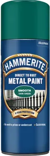 Esmalte Aerosol Hammerite Verde Oscuro 400 ml