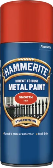 Esmalte Aerosol Hammerite Rojo 400 ml — foto 2