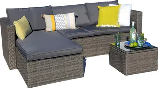 Conjunto Jardin Lanzarote II Ratan+Chaise Long