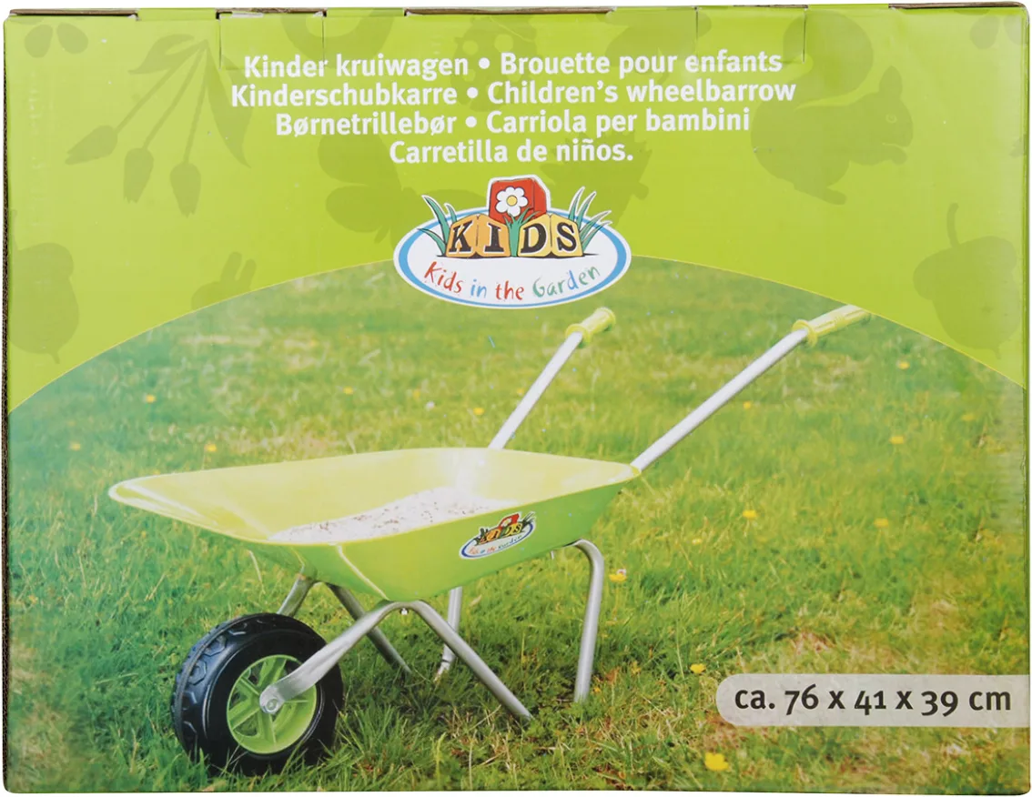 Carretilla Metalica Jardin Juguete Verde — foto 2