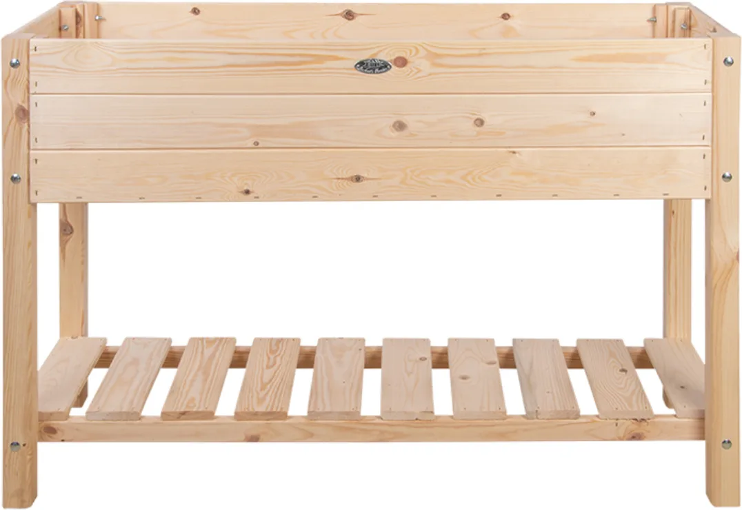 Mesa Cultivo Elevada en Blanco L
