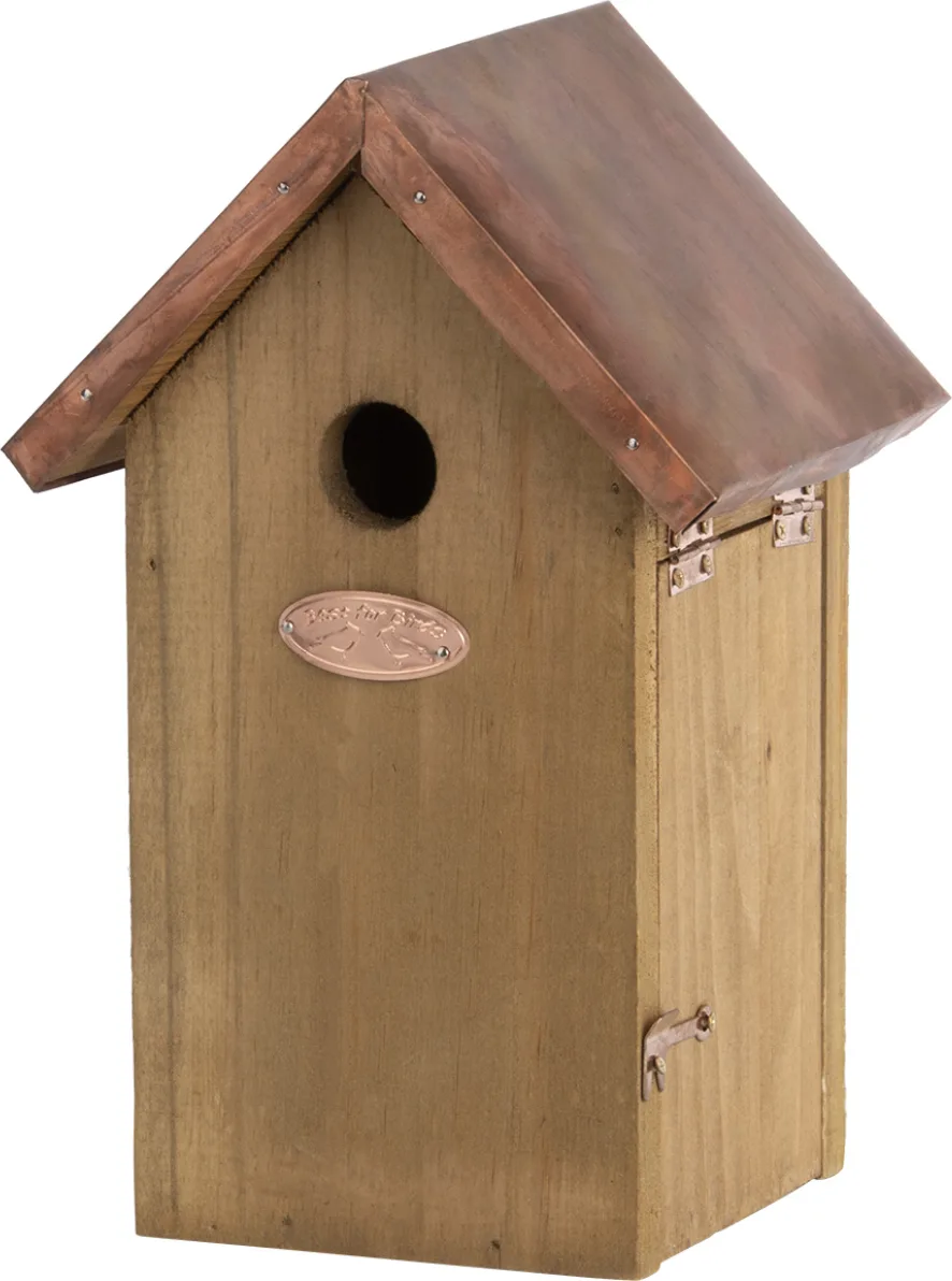 Caja Nido Techo Cobre para Herrerillos — foto principal