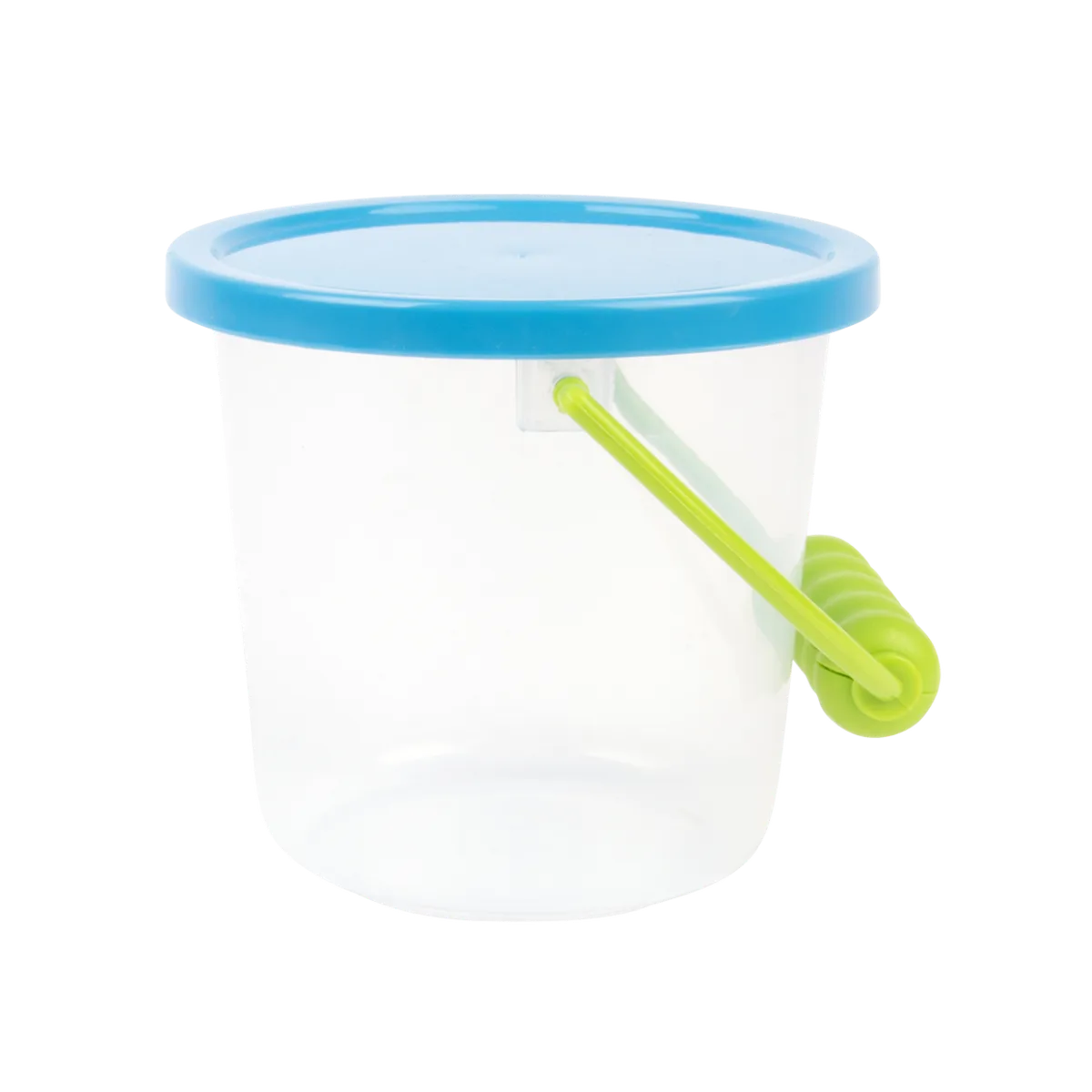 Cubo Transparente con Tapa — foto 6