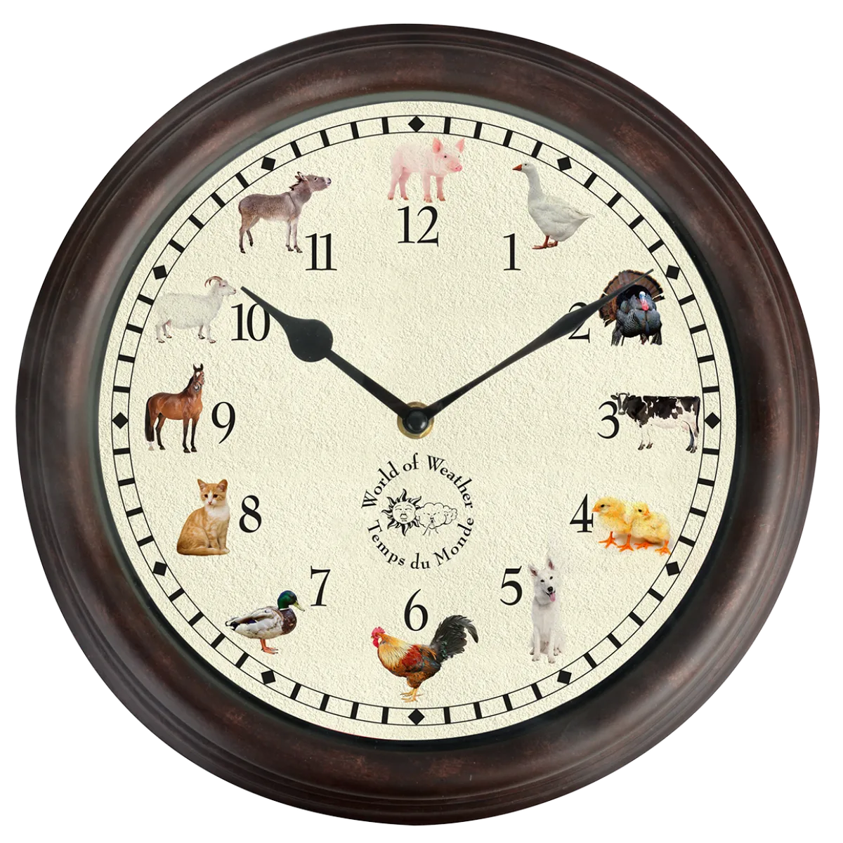 Reloj Sonido Animales de Granja