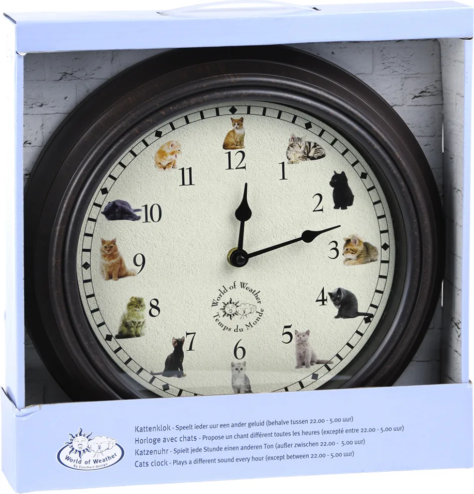 Reloj Sonido Gatos — foto 2