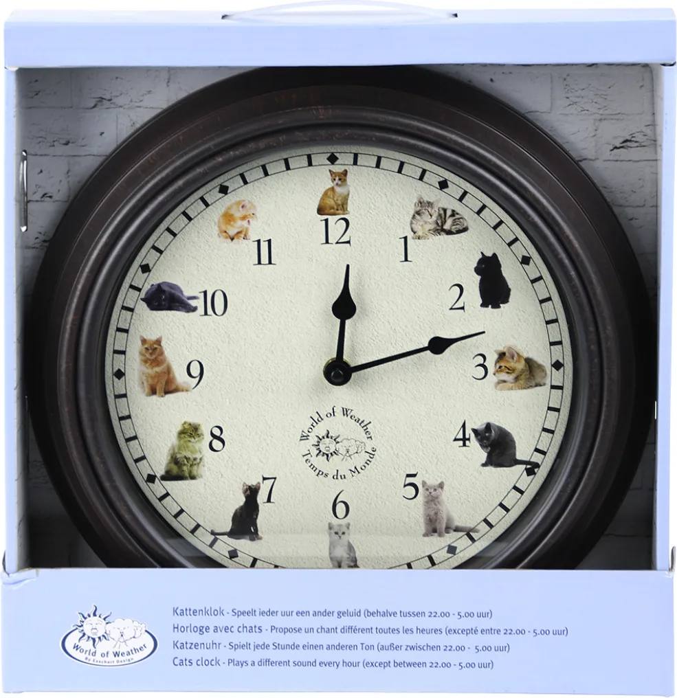 Reloj Sonido Gatos — foto 3