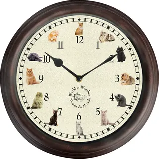 Reloj Sonido Gatos