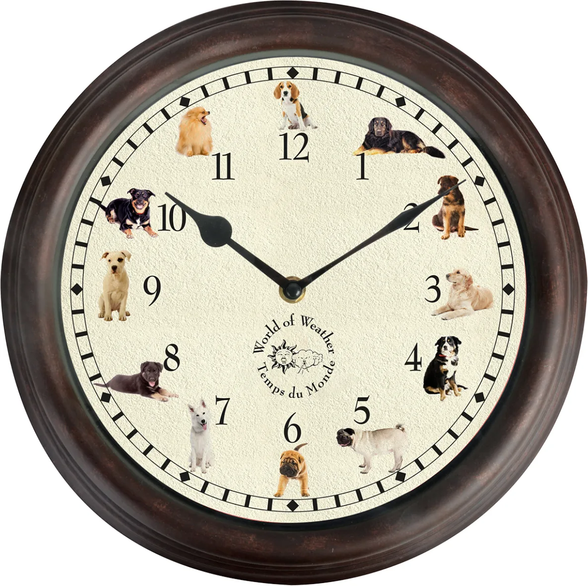 Reloj Sonido Perros — foto principal