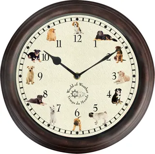 Reloj Sonido Perros
