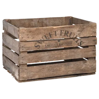 Caja de Madera para Frutas Antigua