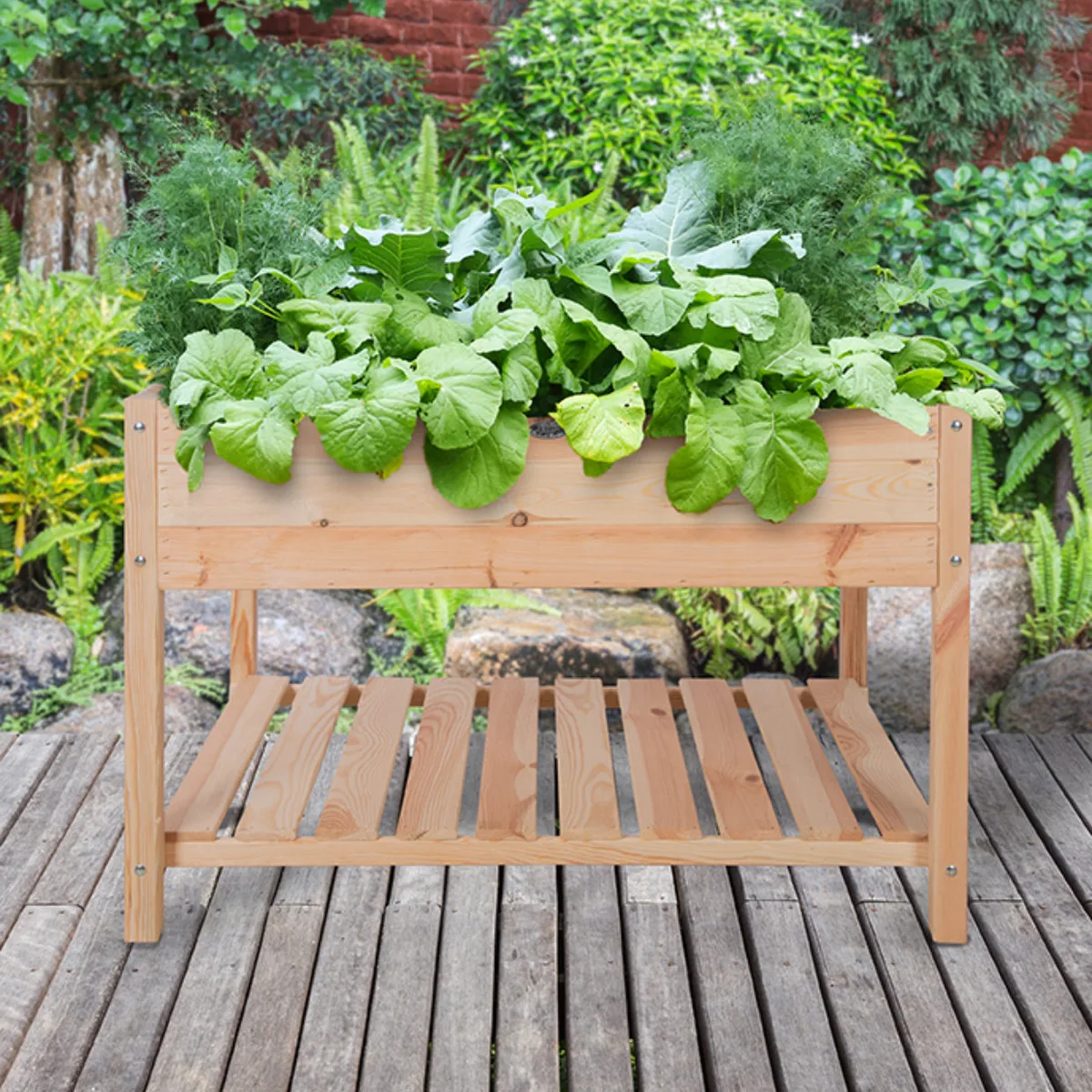 Mesa de Cultivo Elevada en Blanco XXL — foto 2
