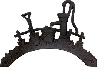 Portamanguera hierro jardin 27x14x19