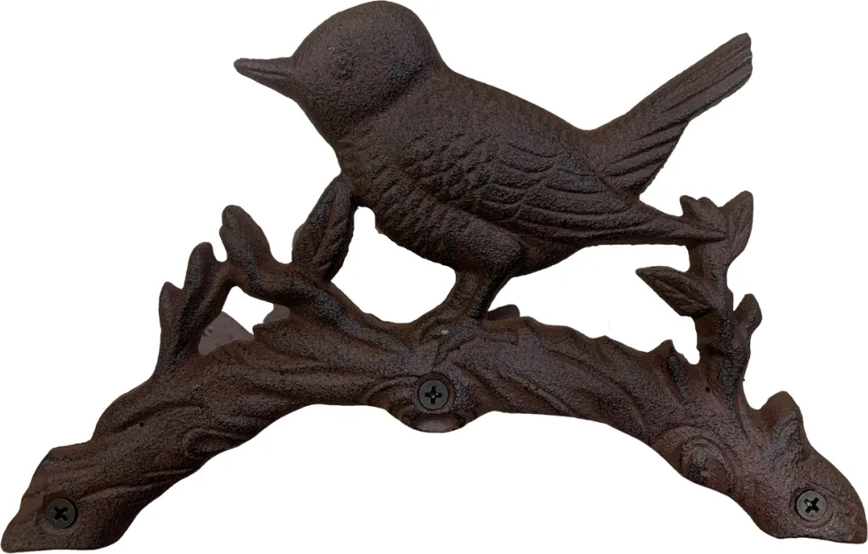 Portamanguera hierro pajaro 24x14x17 — foto principal