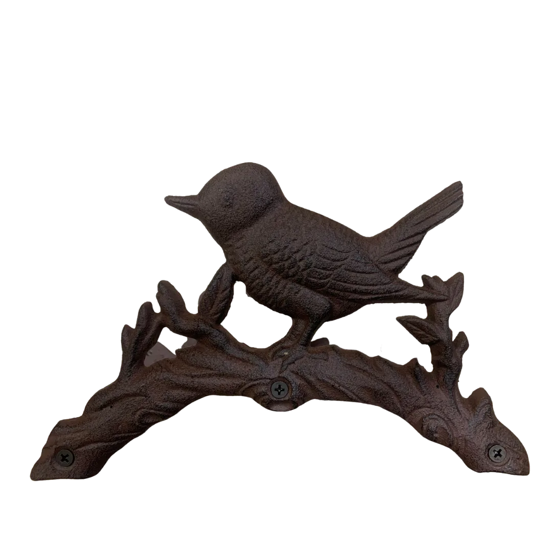 Portamanguera hierro pajaro 24x14x17