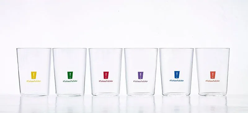 Vaso Sidra Extrafino Sella 50 Cl Caja 6 Unidades Colores