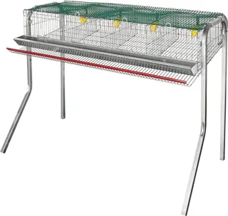 Bateria para Codornices con Pata en Arco