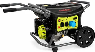 Generador de gasolina Pramac WX 6200 · 5.300 W · AVR · arranque manual