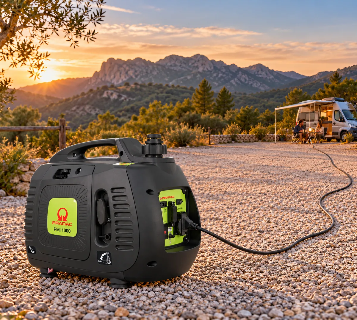 Generador inverter Pramac PMi1000 · 850 W · portátil · gasolina — foto 3